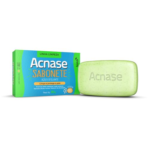 Sabonete Acnase esfoliante clean 80g