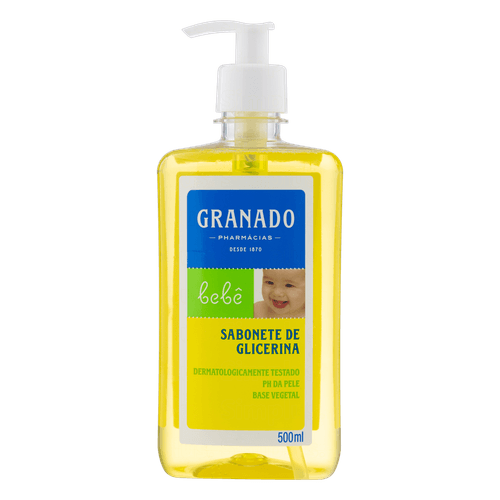 Sabonete Líquido Granado Bebê Glicerina 500ml