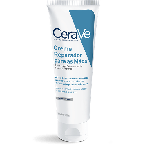 Creme Reparador Para as Mãos CeraVe Sem Perfume 100ml
