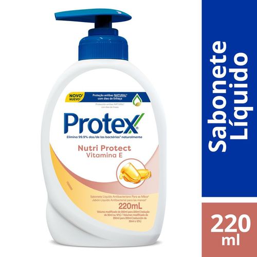 Sabonete Líquido Protex Pump Vitamina E 220ml