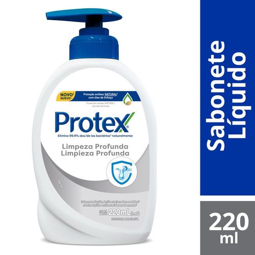 Sabonete Líquido Protex Pump Lempeza Profunda 220ml