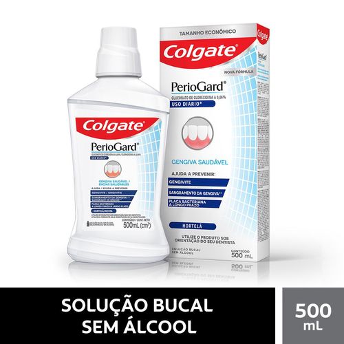Enxaguante Bucal Colgate Periogard Diário 500ml