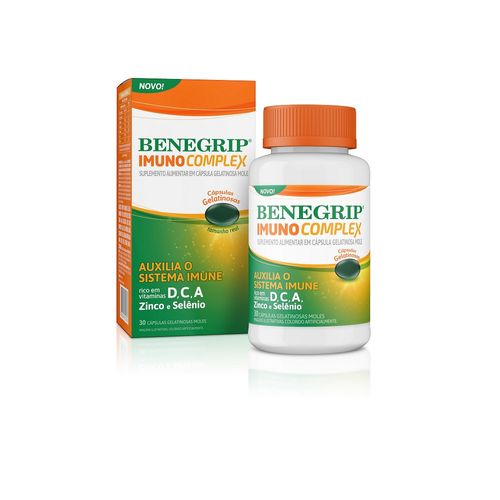 Benegrip Imuno Complex com 30 Cápsulas