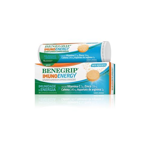 Benegrip Imuno Energy com 10 Comprimidos Enfervescente