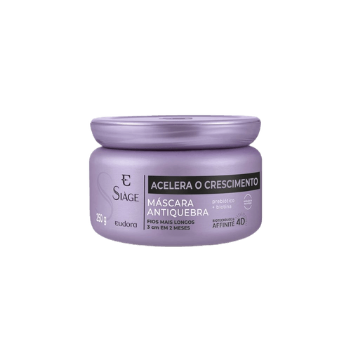 Máscara Capilar Siage Acelera o Crescimento 250g