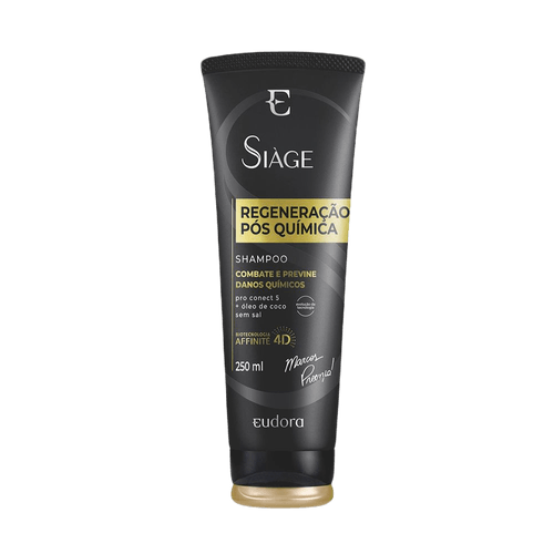 Shampoo Siage Regeneração Pós Química 250ml