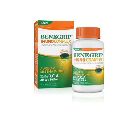 Benegrip Imuno Complex com 60 Cápsulas