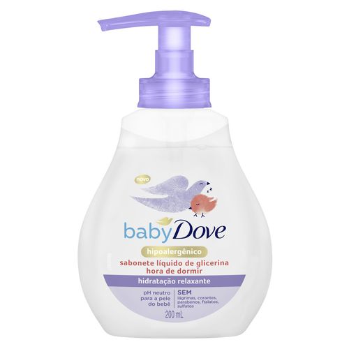 Sabonete Líquido Dove Baby Hidratação Hora de Dormir 200ml