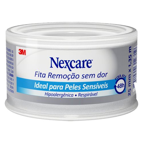 Fita Nexcare Remoção sem Dor 25mmx1,35m