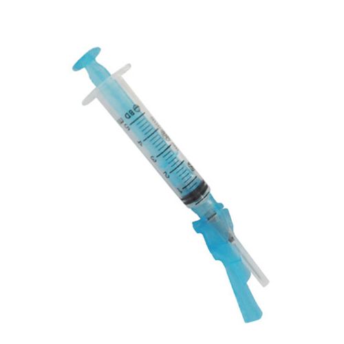 Seringa BD descartável Solomed 5ml com agulha 0,70X30
