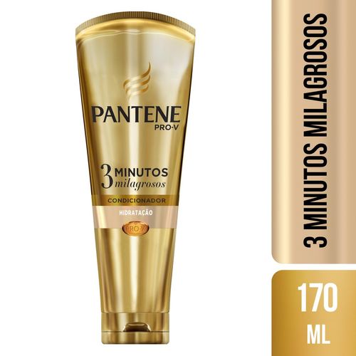 Condicionador Pantene 3 minutos Milagrosos Hidratação 170ml