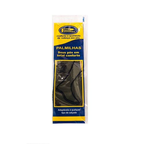 Palmilha Palmitec Preta Feminino Tamanho 34