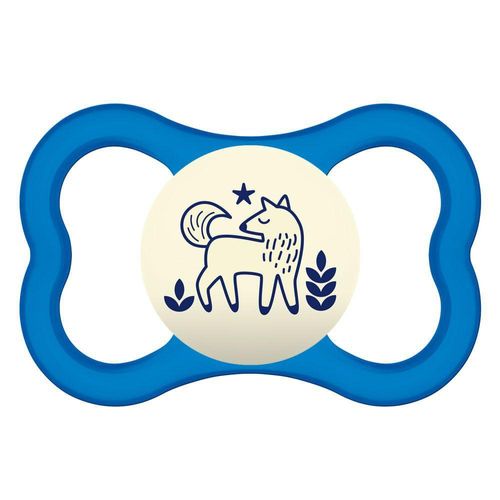 Chupeta MAM Air Night +6 Meses Azul
