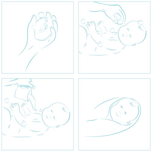 Sabonete Barra Dove Baby Hidratação Enriquecida 75g