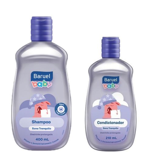 Kit Shampoo 400ml + Condicionador 210ml Sono Tranquilo Baruel