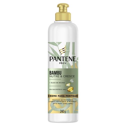 Creme para Pentear Pantene Bambu Nutre e Cresce 240g