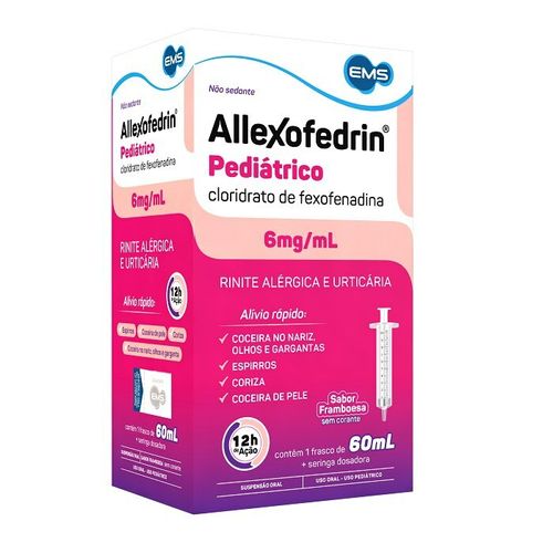 Allexofedrin Pediátrico 6mg/ml 60ml