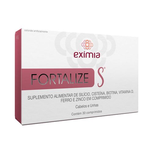 Suplemento Alimentar Exímia Fortalize S com 30 Comprimidos