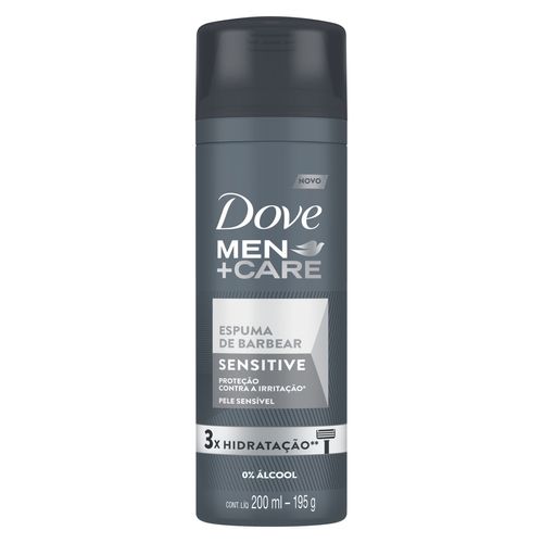 Espuma de Barbear Sensitive Dove Men Care 200ml