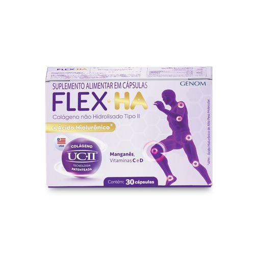 Flex HA Colágeno com 30 Cápsula