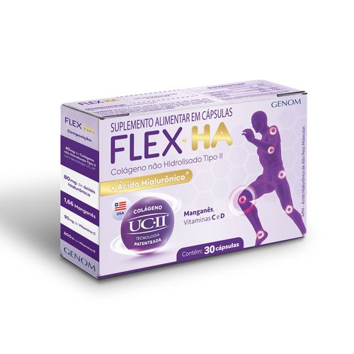 Flex HA Colágeno com 30 Cápsula