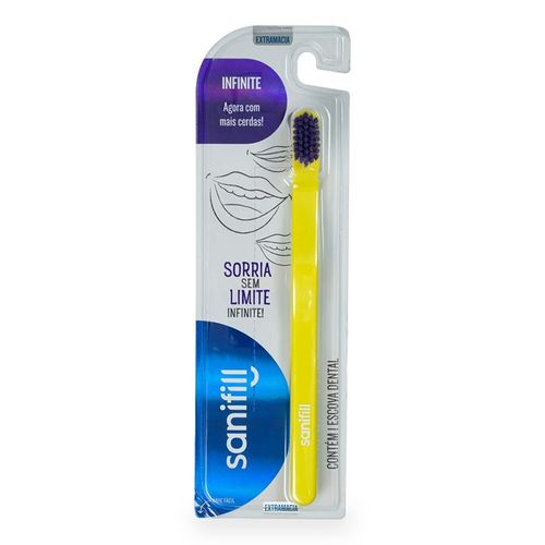 Escova Dental Sanifil Infinite Macia com 1 Unidade