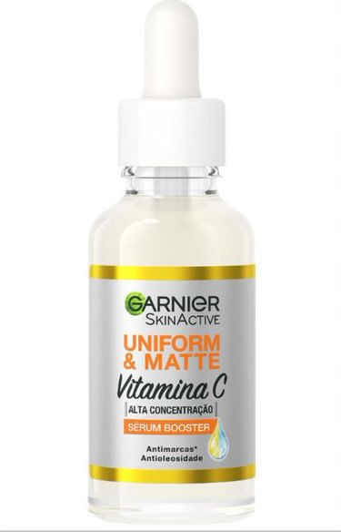 Sérum Booster Skinactive Garnier Uniform&Matte Vitamina C 30ml