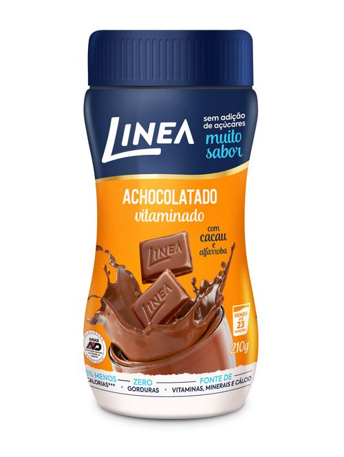 Achocolatado Linea Pó Vitaminado Zero Açúcar  210G