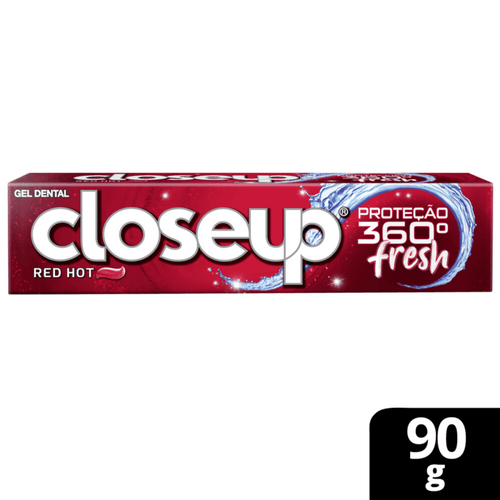 Gel Dental Close Up Fresh Action Red Hot 90g