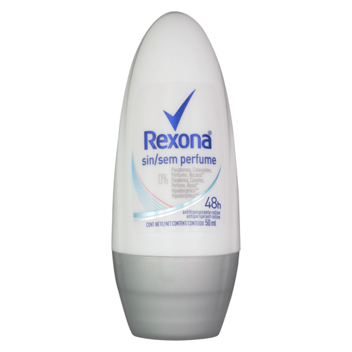 Desodorante Roll-On Rexona Women Sem Perfume 50g
