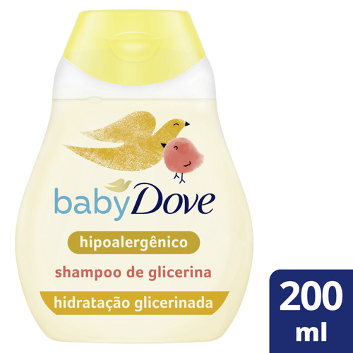 Shampoo Dove Baby Hidratação Glicerinada 200ml