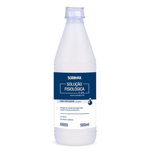 Solução Fisiológica 0,9% Sorimax Farmax 500ml