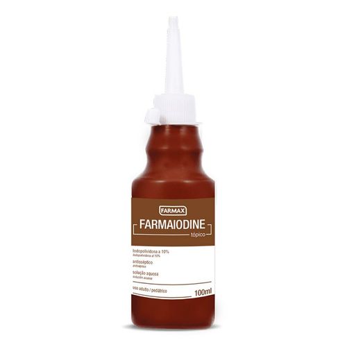Iodopolividona Farmaiodine Farmax 100ml