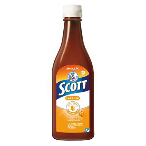 Emulsão Scott Laranja 400ml