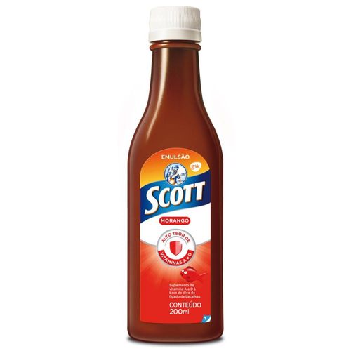 Emulsão Scott Morango 200ml