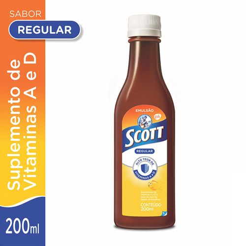 Emulsão Scott Tradicional 200ml