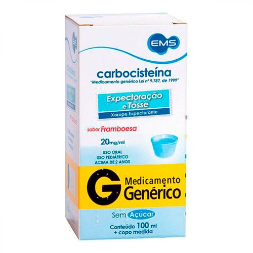 Carbocisteína Xarope Infantil 100ml EMS