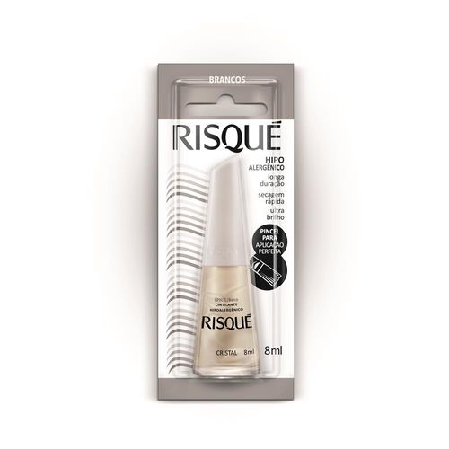 Esmalte Cintiliante Risqué Cristal 8ml