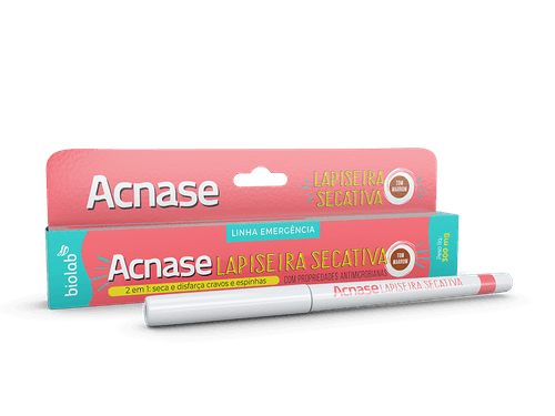 Lapiseira Acnase Secativa Marrom 300mg