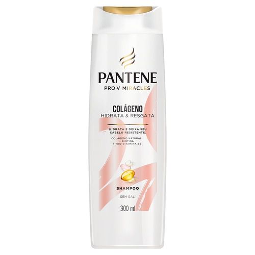 Shampoo Pantene Colágeno Hidrata & Resgata 300ml