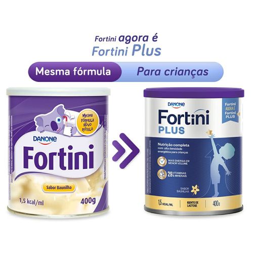 Suplemento Fortini Plus Baunilha 400g