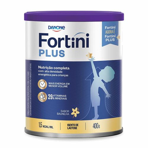 Suplemento Fortini Plus Baunilha 400g