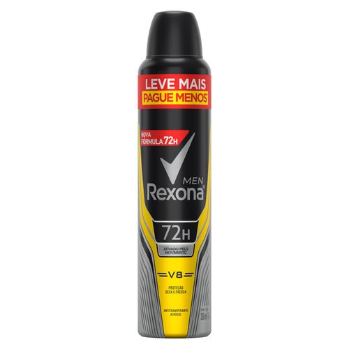Desodorante Aerosol Rexona Men V8 250ml Leve Mais Pague Mes