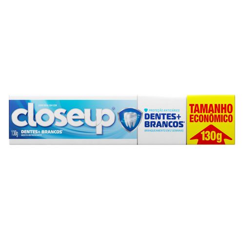 Creme Dental Close Up Dentes + Brancos Menta Refrescante 130g
