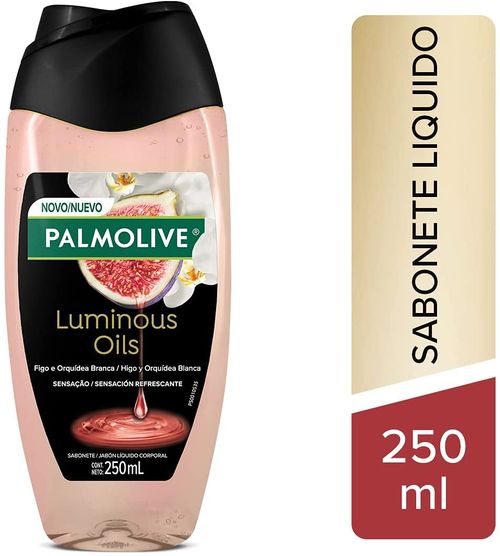 Sabonete Líquido Palmolive Luminous Oil Figo e Orquidea 250ml