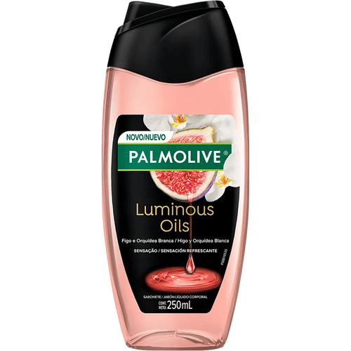 Sabonete Líquido Palmolive Luminous Oil Figo e Orquidea 250ml