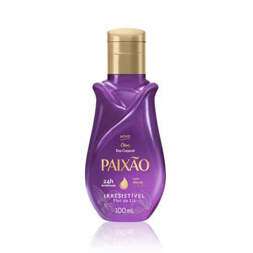 Óleo Corporal Paixão Irresistivel Flor de Lis 100ml