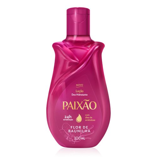 Loção Hidratante Paixão Flor de Baunilha 200ml