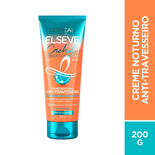 Creme Noturno Elseve Cachos dos sonhos 250g