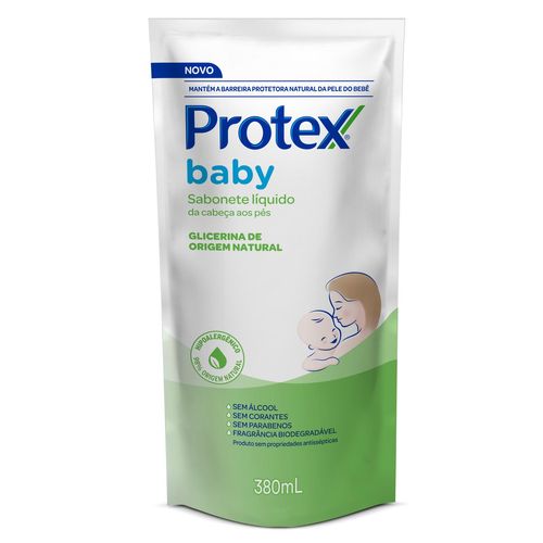 Sabonete Líquido Refil Protex Baby Glicerinado 380ml